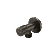 IDDIS Кран угловой, с отражателем, 1/2; 1/2, кран-букса, латунь, графит, 910B0A6C2GMZ 910B0A6C2GMZ