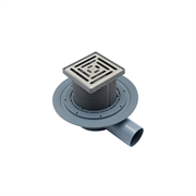 IDDIS Трап душевой, сифон 360, комбинированный затвор, 10х10см, хром, 980DS10SB4CDZ 980DS10SB4CDZ