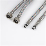 IDDIS Гибкая подводка, F1/2xM10S, F1/2xM10L, SS304, латунь, 1,0 м, комплект 2 шт, 926CBS10ZP 926CBS10ZP