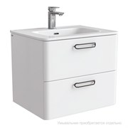 IDDIS Тумба подвесная, белая, 60 см, Брик (Brick), BRI60W0i95. Подходит умывальник: 0106000i28 BRI60W0i95