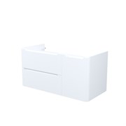 IDDIS Тумба подвесная, белый, 100 см, Эдифис (Edifice), EDI10W1i95. Подходит умывальник 0101000i28 EDI10W1i95