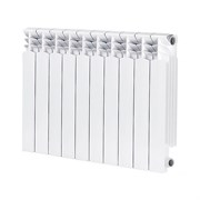 AZARIO Радиатор биметаллический BM500/100 10 секций, белый (BM500/100/10) BM500/100/10