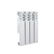 AZARIO Радиатор биметаллический BM350/80 4 секции, белый (BM350/80/4) BM350/80/4