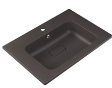 STYLE LINE Умывальник СОУЛ 700*480 кварц, серый шелк СС-00002640