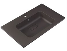 STYLE LINE Умывальник СОУЛ 800*480 кварц, серый шелк СС-00002636