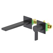 TIMO Смеситель для раковины встроенный Caisa черный (9072/03SM) 9072/03SM
