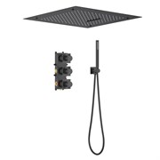 TIMO Душевая система встроенная с термостатом Caisa черный (SX-9029/03SM) SX-9029/03SM