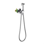 TIMO Смеситель встроенный с гигиеническим душем Caisa хром (9038/00SM) 9038/00SM
