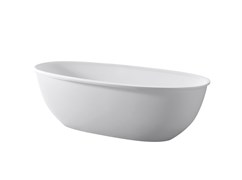 BELBAGNO Ванна из искусственного камня Solid Surface 1700x760x540, BB-MARINO-170-76-54-SSB BB-MARINO-170-76-54-SSB