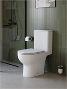 BELBAGNO Унитаз-компакт с сиденьем и смывом TORNADO LOUNGE-TOR-2 BB2802CP/T-TOR/SC BB2802CP/T-TOR/SC