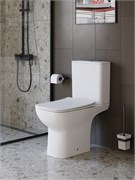 BELBAGNO Унитаз-компакт с сиденьем и смывом TORNADO ROMANO -TOR BB2803CP/T-TOR/SC BB2803CP/T-TOR/SC