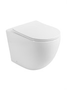 BELBAGNO Унитаз приставной безободковый с сиденьем и смывом TORNADO SFERA-TOR BB2141CB-TOR/SC BB2141CB-TOR/SC
