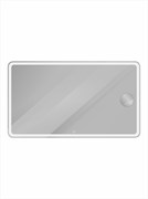 BELBAGNO Зеркало с встроенным светильником, сенсорным выключателем и линзой SPC-MAR-1400-800-LED-TCH-LNZ, 12V, 220-240V, 1400x30x800 SPC-MAR-1400-800-LED-TCH-LNZ