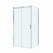 BELBAGNO Soft Close-2 Душевой уголок квадратный размер 100x100 см профиль - хром / стекло - прозрачное, двери раздвижные SOFT_CLOSE-2-A-1-100-C-Cr