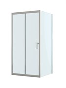 BELBAGNO Uno-195 Душевой уголок прямоугольный размер 100x90 см, двери раздвижные, профиль - хром / стекло - матовое UNO-195-AH-1-100/90-P-Cr