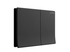 ESBANO Клавиша слива черный матовый ESINBKL40MB