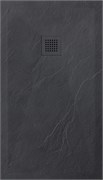ESBANO Flat Поддон прямоугольный размер 100x80 см, антрацит ESPFT108A