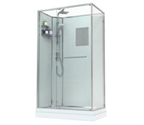 TIMO Premium Душевая кабина прямоугольная размер 120x80 см профиль - хром / стекло - прозрачное ILMA608L