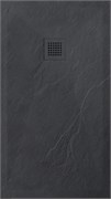ESBANO Flat Поддон квадратный размер 90x90 см, антрацит ESPFT90A