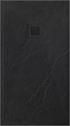 ESBANO Flat Поддон квадратный размер 90x90 см, черный ESPFT90B
