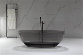 CEZARES Ванна отдельностоящая 1700x800x560, Grey Mist, CZR-RELAX-170-80-56-GM-PFB CZR-RELAX-170-80-56-GM-PFB