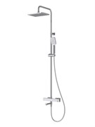 CEZARES SLIDER-CVD-01 Душевая стойка со смесителем и изливом, хром SLIDER-CVD-01