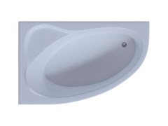 AQUATEK Акриловая ванна Фиджи 170x110 асимметричная, левая, без каркаса и экрана FID170-0000001.02