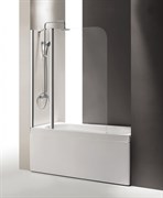 CEZARES ECO-V-11 Душевые шторки для ванн распашные, стекло 6 мм, устанавливается на левую или правую стороны