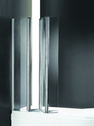 CEZARES TRIO V-3-L Душевые шторки для ванн складные, стекло 6 мм, левый вариант