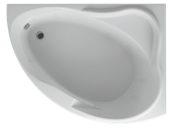 AQUATEK Альтаир Акриловая ванна на каркасе, слив-перелив в комплекте, с панелью. Правая ориентация