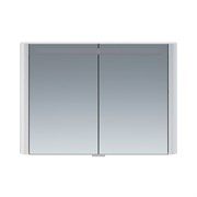 AM.PM Sensation, зеркало, зеркальный шкаф, 100 см, с подсветкой, белый, глянец, шт