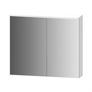 AM.PM SPIRIT, Зеркальный шкаф, 80 см, с подсветкой цвет: белый, глянец