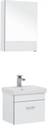 AQUANET Верона 50  Комплект мебели для ванной комнаты (Moduo Slim  белый)