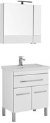 AQUANET Сиена 70 Комплект мебели для ванной комнаты (напольный 1 ящик 2 дверцы)