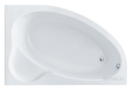 SANTEK Edera R 170х110 Ванна акриловая асимметричная, правая