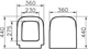 VITRA S20 Крышка-сиденье стандартное, белый 77-003-001 - фото 107431