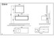 BLACK&WHITE Мебель U909.1500 основной шкаф, Hopper металлический ящик, кварцевая / раковина (1494x582x450) - фото 108921