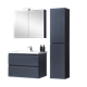 ORANS Мебель BC-4023-600 основной шкаф, раковина, цвет: MFC061/MDF PU022 (600x480x570) - фото 109003