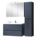 ORANS Мебель BC-4023-1000 основной шкаф, раковина, цвет: MFC061/MDF PU022 (1000x480x570) - фото 109017