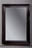 ARMADIART Зеркало Terso 700х1000 черный глянец с подсветкой - фото 109979