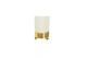 BOHEME Настольный стакан для зубных щеток HERMITAGE GOLD - фото 110324