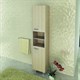 COMFORTY Шкаф-колонна "Марио-40" сосна лоредо - фото 113724