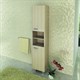 COMFORTY Шкаф-колонна "Марио-40" сосна лоредо - фото 113725