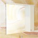 COMFORTY Зеркало-шкаф "Сочи-85" белый глянец - фото 114578