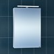 SANTA Зеркальный шкаф СаНта Стандарт 50 113015, цвет белый, с подсветкой - фото 116299