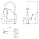LEMARK Смеситель Comfort LM3074C для кухни с подключением к фильтру с питьевой водой - фото 116916