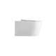 VINCEA Унитаз подвесной Cute VT1-24 безободковый, цвет белый, ультратонкое soft-close сиденье - фото 118480
