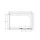 VINCEA Душевой уголок Soft VSR-3SO8012CL, 1200*800, хром, стекло прозрачное - фото 121049