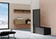 VINCEA Душевая шторка на ванну VSB-1E100CGB, 1000*1450, матовый черный, стекло тонированное - фото 121252