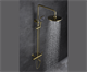 Bronze de Luxe 2039GB Комплект для ванны и душа AVANGARDE бронза - фото 136534